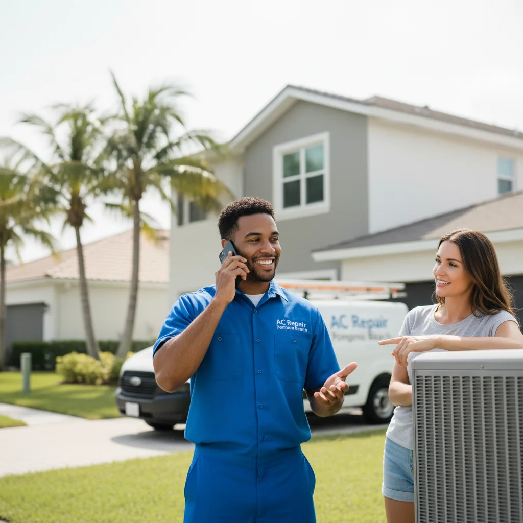 AC Repair Pompano Beach customer support in Lehighton